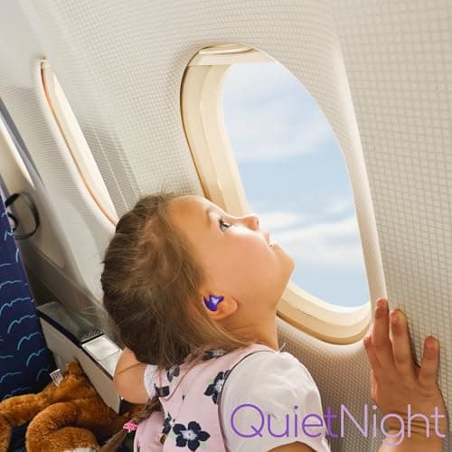 QuietNight Silicone Sleep Earplugs 4 Pairs SNR 27dB Mouldable Noise Cancelling Reusable — view 5