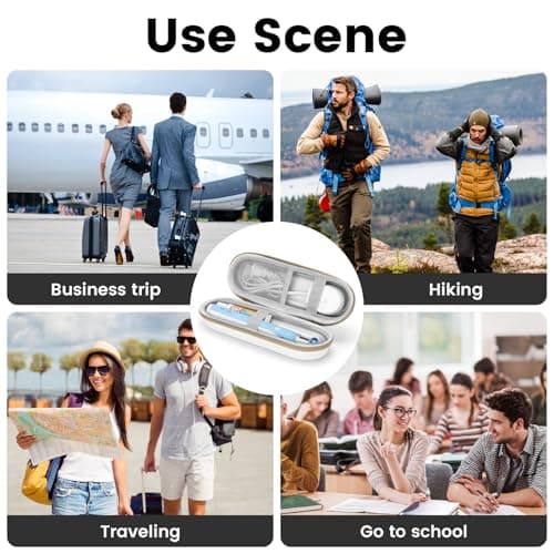 2x Electric Toothbrush Travel Case for Oral B/Oral-B Pro/Philips Sonicare — view 6