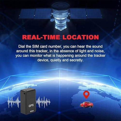GPS Tracker for Vehicles, Hidden Magnetic Tracking Devices No Subscription — view 3