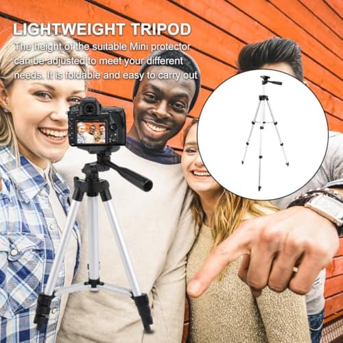 Extendable Travel Tripod for Phone and Telescope 110cm Silver — view 5