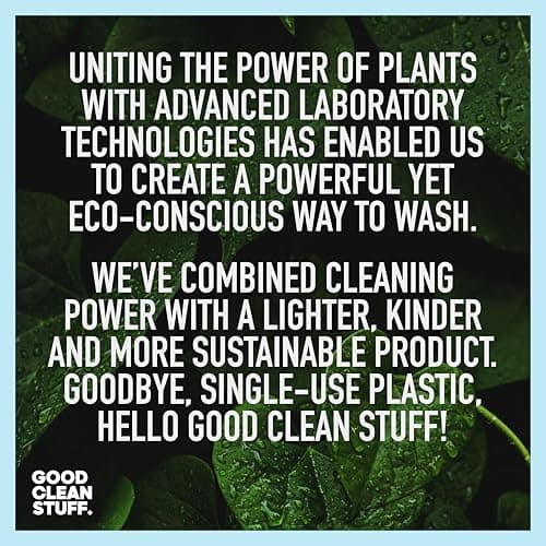 Good Clean Stuff Laundry Detergent Strips Sheets 64 loads Eco Ultra-Concentrated Non-Bio Linen Fresh Scent for Machine and Hand Washing — view 6
