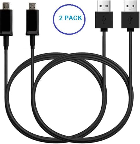 WEBSELLER31 USB Battery Charger Cable Lead wire 2pack 1m/3ft for Miroir MP30 MP40 Pocket Projector — view 2