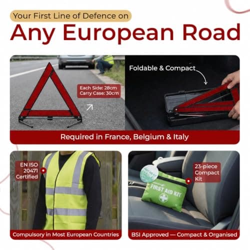 Europe Travel Driving Kit 2026, All in One European Driving Kit Essentials — view 4