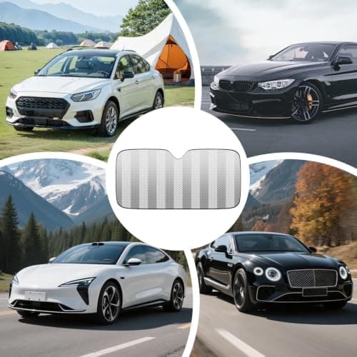 Sun Protection for Windscreen Universal Reflective Thickened — view 4