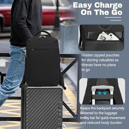 Xkdoai 30L for Easyjet Cabin Bag 45x36x20 Underseat Backpack Hand Luggage — view 6