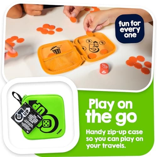 TOMY Games 5 Up - Addictive Travel Game - Fun Family Game for Kids and Adults - 2-4 Player - Push Your Luck Dice Games - For 5+ Year Olds - Family Trips and Birthday Gifts Idea — view 5