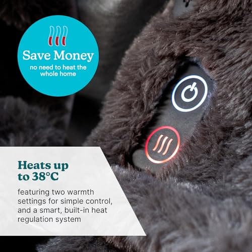 Homedics Cosy Cordless Warming Shawl - Wearable Heated Blanket — view 4