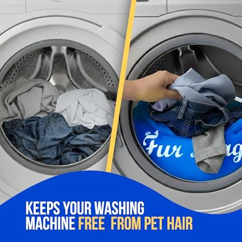 Fur Magic Pet Laundry Bag, Keeps Washing Machine Free from Dog & Cat Hair — view 2