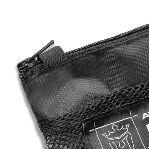 Meister Athlete Wash Bag - Mesh Sports Laundry Bag w/Zipper Lock - Black — view 4