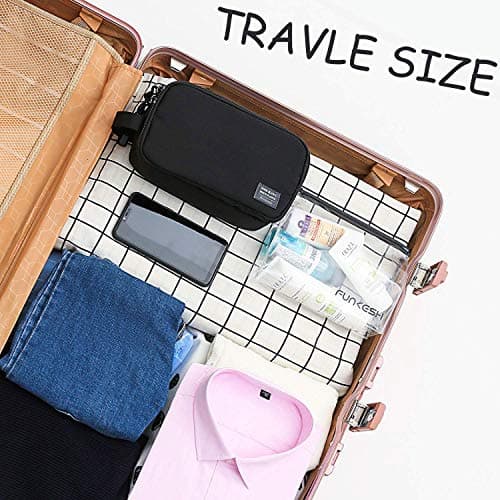 Mens Toiletry Bag Waterproof Organizer Bag Travel Shaving Dopp Kit Perfect Travel Accessory Gift, Black, 1 Count (Pack of 1), Classic — view 5