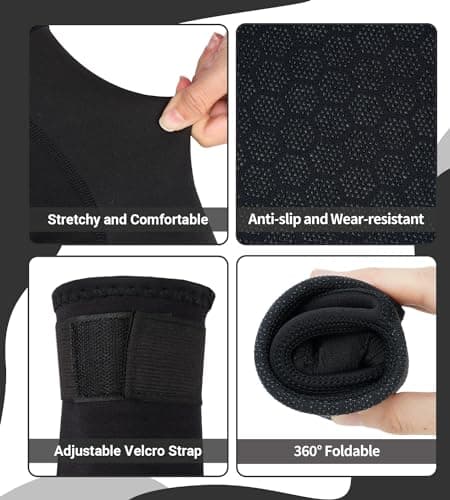 Summshall Neoprene Socks - 3mm Wetsuit Socks for Men & Women - Anti-slip, Warmth for Diving, Snorkeling, Cold Water Swim, Sea Sailing, Kayaking — view 4