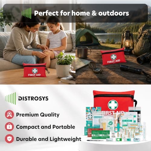 110 Piece Premium First Aid Kit for Travel, Home, Car, Camping & Hiking — view 4