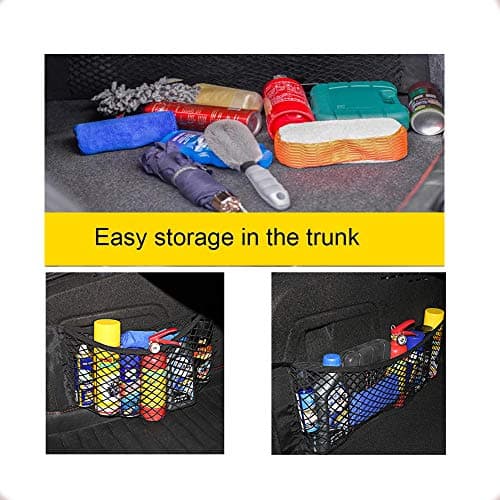 EINESIN Car Boot Storage Net, Elastic String Net Mesh, Car Back Rear Trunk Seat Mesh Net, Various Sizes And Specifications — view 4