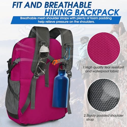 IGOLUMON Hiking Backpack 40L Lightweight Foldable Backpack for Men Women — view 5