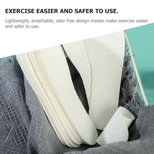 10 Pairs Disposable Thin Shoe Insoles with Sweat Absorption — view 3