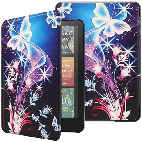 HGWALP Case for 7 inch Kindle Paperwhite(12th Generation, 2024)&Kindle Colorsoft Signature Edition (1st Gen,2024),Slim Lightweight Shell Protective Cover with Auto Sleep/Wake for Kindle Paperwhite-PBF