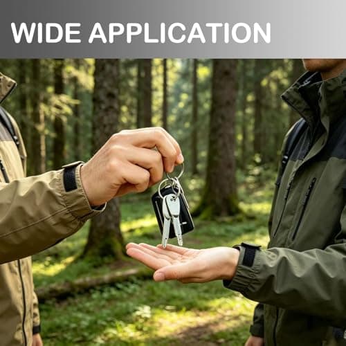 Pinpulux 4Pcs Mini Screwdriver Keychain, Portable Multifunction Repair Tool Driver Keychain Set Screwdriver Mini Key Shape Travel Kits Flathead Phillips Black and Silver Repair Tool with Key Ring — view 6