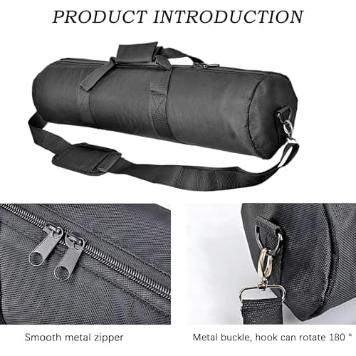 WSNDM Tripod Carry Case Bag, Padded Tripod Case Bag, with Strap for Light Stand, Photography Studio Flash, Monopod Umbrella Boom Stand 80 Cm, Oxford Fabric — view 4