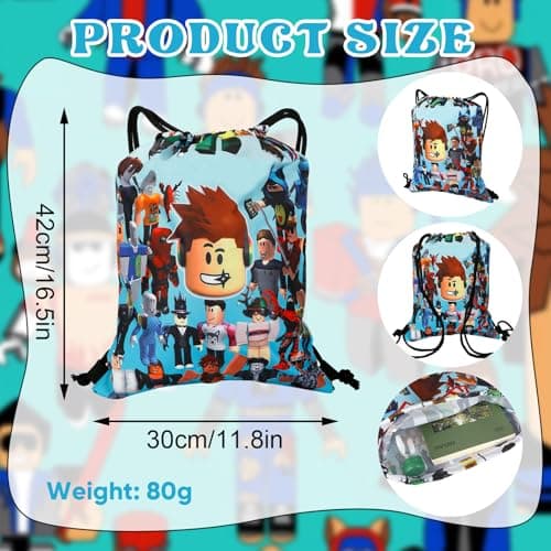 Swimming Bag for Kids, Waterproof Drawstring Gym Bag, Swim Bag Kids Pe bag — view 3