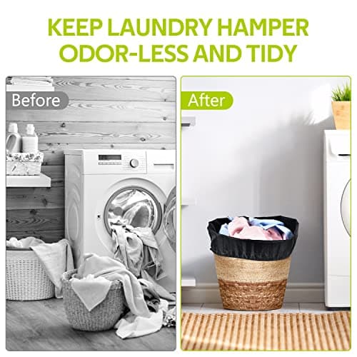 OTraki 2 Pcs Travel Laundry Bag 50x60 cm Drawstring Foldable Storage Bag — view 3