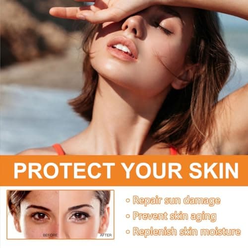 100Pcs Mini Travel Size Sunscreen & Sun Cream,SPF50+ PA+++ Mineral Sunscreen,Lightweight Non-Greasy Face Sunscreen,Face Moisturiser,Waterproof Sun Lotion for Outdoor,Beach,Daily Use (1ml Each) — view 6