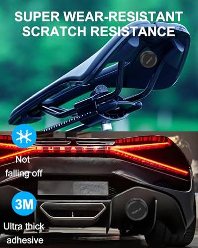DEERLET for AirTag Holder,IPX8 Waterproof Airtag Case with Ultra Adhesive Sticker, Hidden Airtag Mount for Car, Bike, Wallet, Luggage — view 2