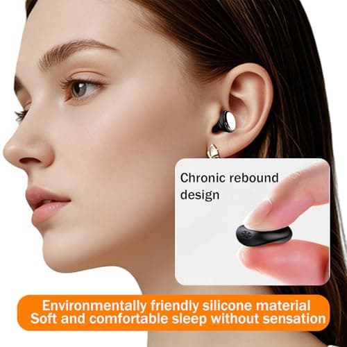Ear Plugs for Sleep, 45dB Noise Reduction, Reusable Ultra Soft Silicone Hearing Protection earplugs for Side Sleepers, Social, Work, Focus & Noise Sensitivity, 8 Ear Tips (XS, S, M, L) — view 5