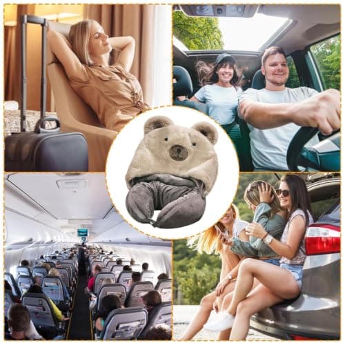 Travel Pillow Blanket Hooded Travel Pillow, Hat, Accessories, Gear — view 4