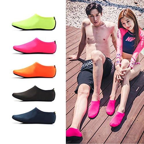Uncle Paul Water Socks Black Adult Indoor Barefoot Beach — view 2