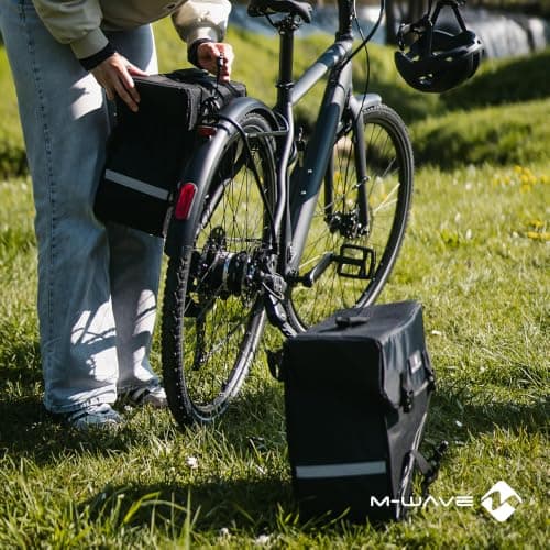 M-Wave Amsterdam Single Pannier bag, approx. 18 litres - Black — view 3