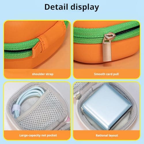 JSGHGDF EVA Storage Case for Chargers 140W USB C Charging Port, Spill Proof Travel Solution for Electronics Hard Carrying Case — view 5