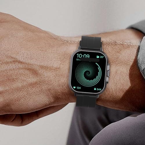 YUKERMARB 2 in 1 Smart Watch with Earbuds, 2.01 Inch Screen Smartwatch Wireless Headset Fitness Tracker Watch for Android for iOS — view 6