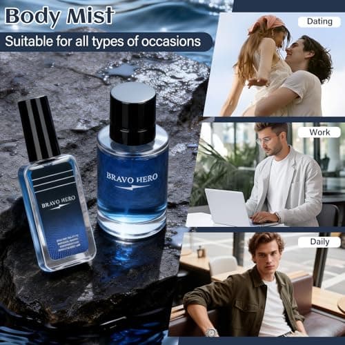 Men's Fragrance Gift Set, Perfume Gifts for Men, Mens Shower Gel Gift — view 2