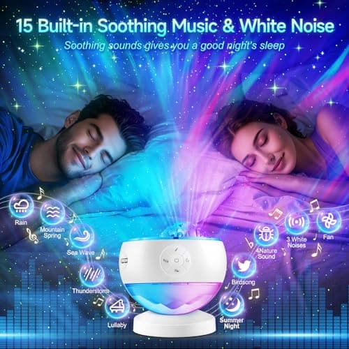 OneFire Galaxy Projector 16 Color Teenage Girl Gifts 5 Films Star Projector — view 4