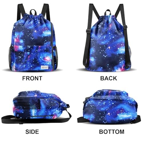 Risefit Waterproof Swimming Bags Drawstring Gym Bags Beach Bags Backpacks for Adults — view 4