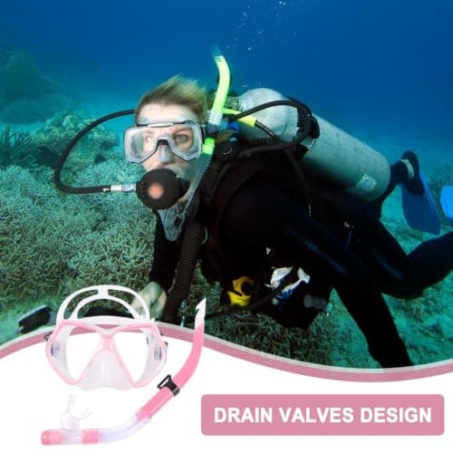 Snorkel Goggles Anti-Spill Anti-Fog Swimming — view 2