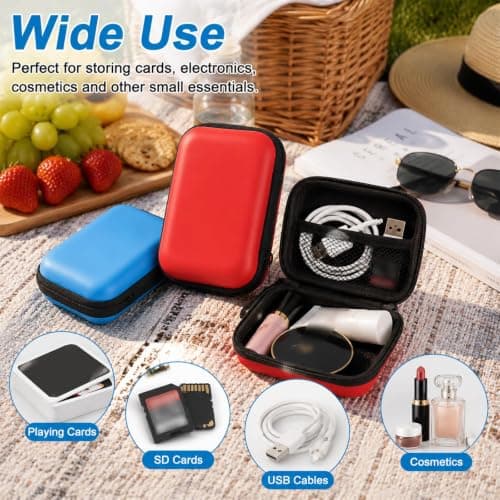 2Pcs Waterproof Playing Card Case Durable Portable Card Game Holder Box — view 4