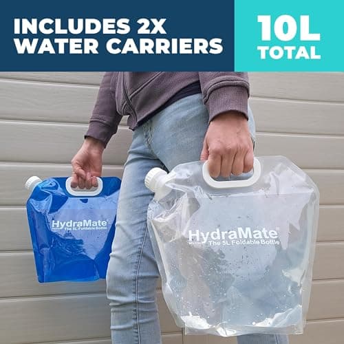 HydraMate Water Carrier Camping - Collapsible Containers 5L Bottles — view 4