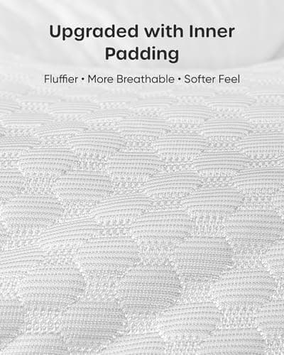 Nuliie Pregnancy Pillow for Sleeping, U Shaped (Breathable Light Grey) — view 6