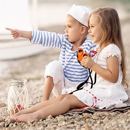 Best Toys for 4-9 Year Old Boys,JRD&BS WINL Toys Binoculars For Kids,8x21 Compact Telescope Boys Gifts 10 Years Old to Wildife and Theater,Gifts for Girl 8 Year Old(Orange) — view 6
