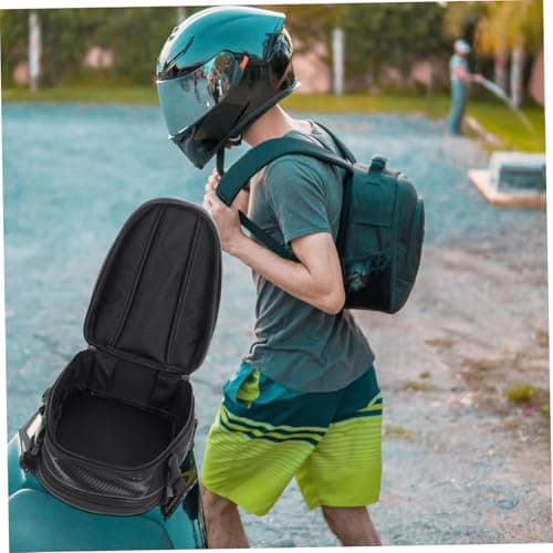 GANAZONO Waterproof Motorcycle Saddle Bag with Breathable Oxford Cloth and Multiple Compartments for Rear Seat Storage 160 — view 6