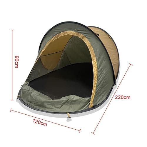 Festival Freestyler Pop up tent, ideal for festivals and camping trips. 100% waterproof with sewn in ground sheet. — view 4