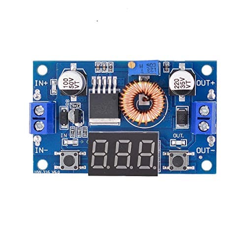[2 Pack] DC-DC 5A Buck Converter 4-38V to 1.25-36V Voltage Regulator High Power Module with LED Display — view 2