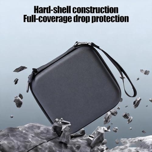 Mini Carrying Case Camera Storage Bag Compatible for DJI Osmo Nano (Gray) — view 2