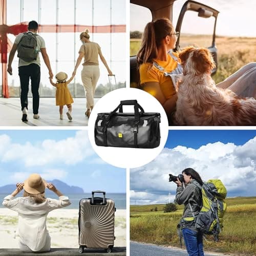 Motorcycle Luggage Bag Waterproof Reflective Travel Backpack — view 4