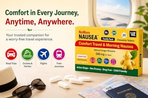 Travel Sickness Tablets - Sugar-Free Motion Sickness Tablets (10 Tablets) — view 5