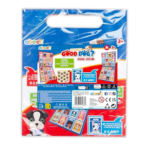 abeec Who's My Good Dog? Travel Game | Portable Guessing Game for Kids | Dog-Themed Guess Who Board Game | Plane, Car & Holiday Activities | Fun Travel Essentials for Kids — view 6