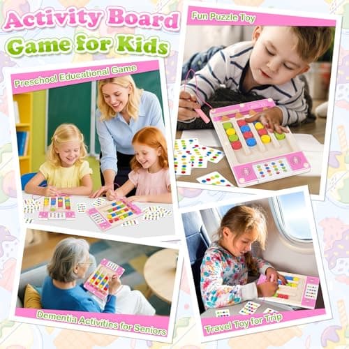 Montessori Toys for 3-6 Year Olds Girls, Kids Plane Activities Maze Game — view 5