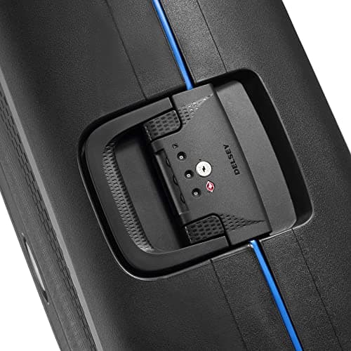 DELSEY Paris - MONCEY - Slim Rigid Cabin Suitcase - 55x40x20 cm - 36 liters - XS - Black — view 3
