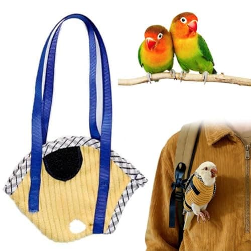 Portable Bird Carrier Bag, 2026 Escape Resistant Parrot Carrier Bag Harness for Small Medium Parrots, Cockatiel,Green-cheeked Conure (XL) — view 2